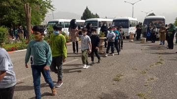 نخستین تور سبز دانش آموزی در دانشگاه رازی برگزار شد